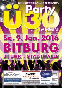 Ü30 Party der Feuerwehr Bitburg @ Stadthalle | Bitburg | Rheinland-Pfalz | Deutschland